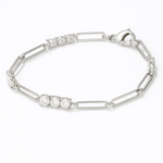 3MM Moissanite Armband für Damen aus 925er Sterling Silber