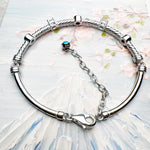 Armband mit Türkis und Zirkonia aus 925er Sterlingsilber