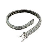 Armband aus 925 Sterling Silber mit 6 mm Breite für Frauen