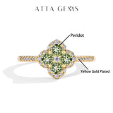 # Blumenring mit blauen Moissanitsteinen aus 925er Sterlingsilber für Damen - Eleganter, handgefertigter Schmuck