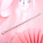 Damenarmband aus 925er Silber mit 18K vergoldeten Akzente