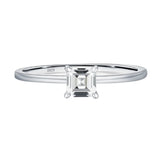 Ring mit D Color Moissanite im