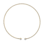 1,60CT Herzförmiges Moissanit offenen Tennis-Negligee 925er Sterlingsilber