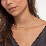 1,60CT Herzförmiges Moissanit offenen Tennis-Negligee 925er Sterlingsilber