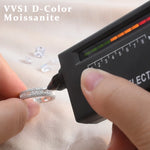 925er Sterling Silber Ring mit Zirkonia Breite Hochzeitsband